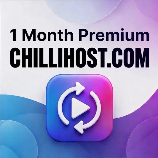 1 Month Premium CHILLIHOST.COM